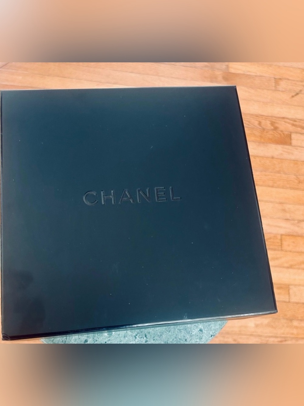 CHANEL box black